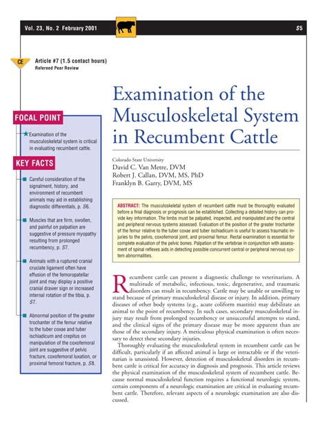 Musculoskeletal System