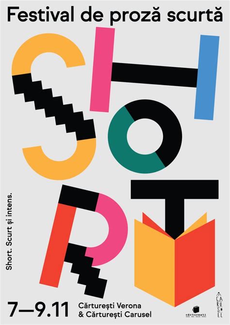 Poster For Carturesti Bookstore Graphic Design Posters Logo Design