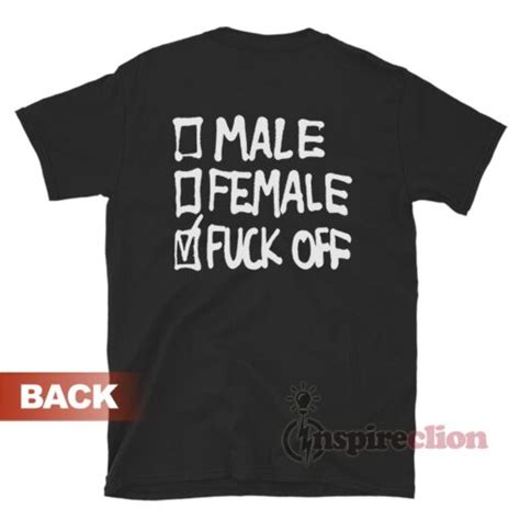 Vetements Male Female Fuck Off T Shirt For Sale Inspireclion