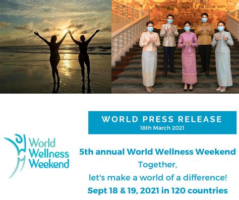 5th Annual World Wellness Weekend Spa Industry Association