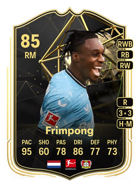 Jeremie Frimpong Team Of The Week Ea Fc 24 85 Rating And Price