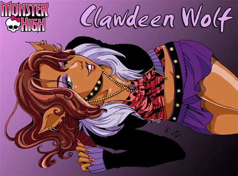 Clawdeen Wolf By Lillybraconnot On Deviantart Monster High Characters