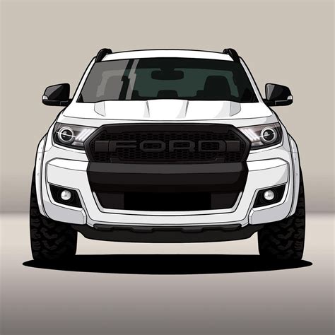 Ford Ranger, Sports Car Wallpaper, Graffiti Cartoons, Car Artwork, Car ...