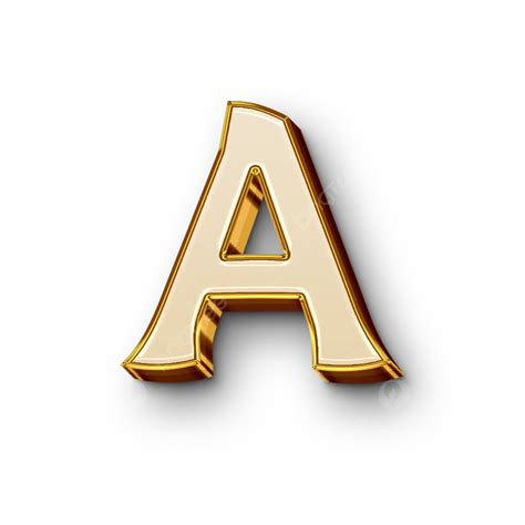 Letter A Golden Letter A A Letter Png Transparent Clipart Image And