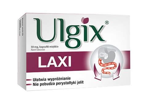 ULGIX LAXI zaparcia wypróżnianie wydalanie stolca Ziko Apteka