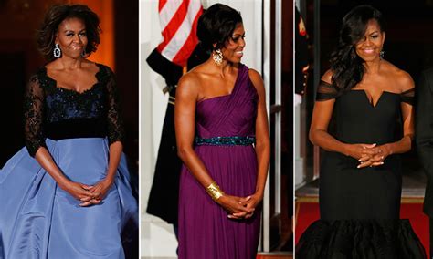 Fotos De Ensue O Mira Todos Los Vestidos De Michelle Obama En Sus