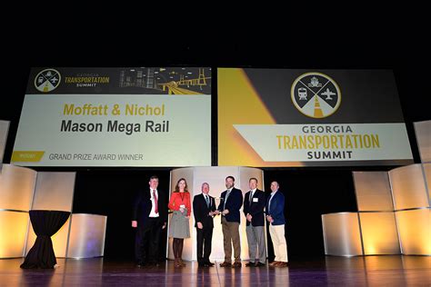 The Mega Mason Rail Receives The Georgia Partnership For Transportation