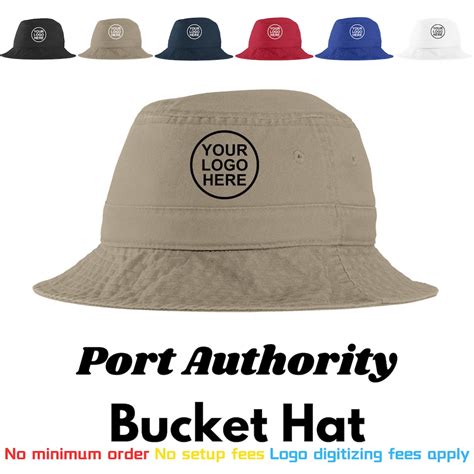 Port Authority® Bucket Hat Custom Printed Bucket Hat Custom Printed