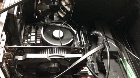 First Build Whenever I Turn It On Fans Turn On And Off And Cant Seem To Connect To Monitor To