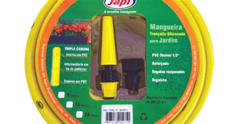 Comercial Ruzalem Mangueira Para Jardim Japi Siliconada