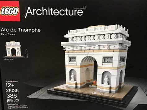 Lego Architecture Arc De Triomphe 21036 Im Detail