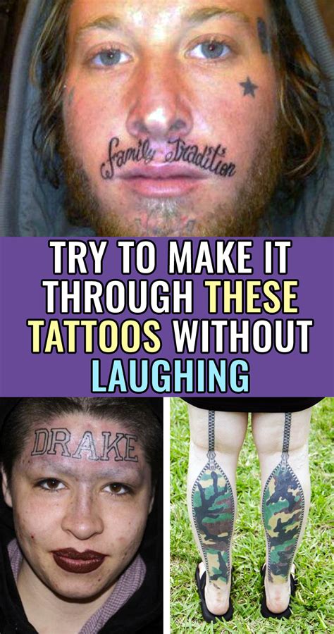 Try To Make It Through These Tattoos Without Laughing Coworker Humor