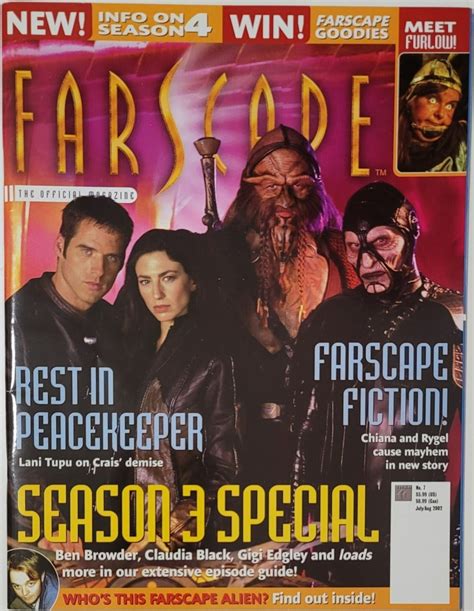 Farscape The Official Magazine Issue 7 Muppet Wiki Fandom