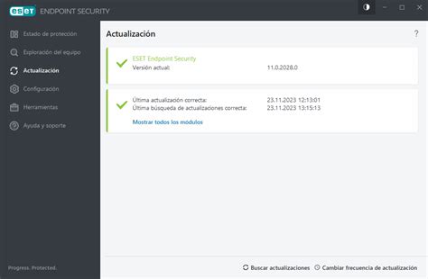 Actualizaci N Eset Endpoint Security Ayuda En L Nea De Eset