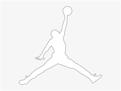 White Jordan Logo - LogoDix