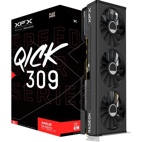 Xfx Radeon Rx 7600 Xt Speedster Swft210 Core Gaming Grafikkarte Rdna 3 Gddr6 3x Displayport