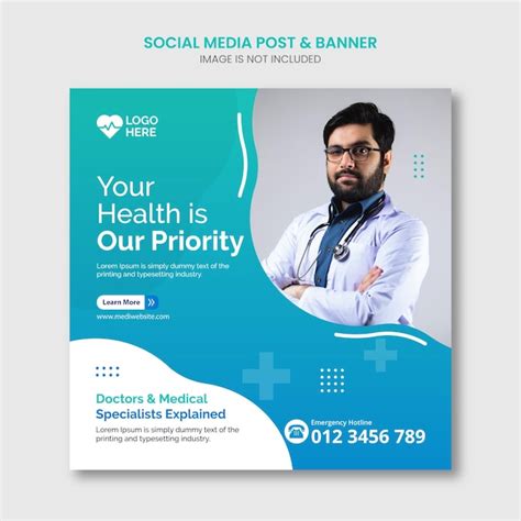 Premium Vector Medical Healthcare Social Media Post And Insta Web