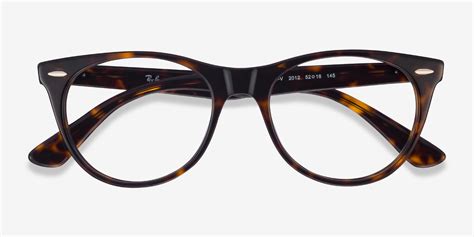 Ray Ban Rb2185v Cat Eye Tortoise Frame Eyeglasses Eyebuydirect Canada