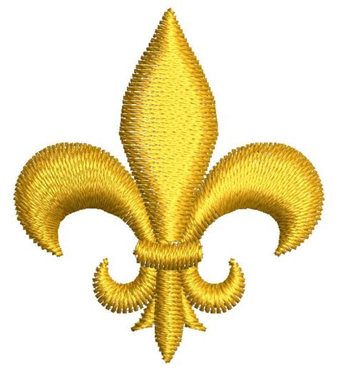 Fleur De Lis Machine Embroidery Design Instantly Download Etsy