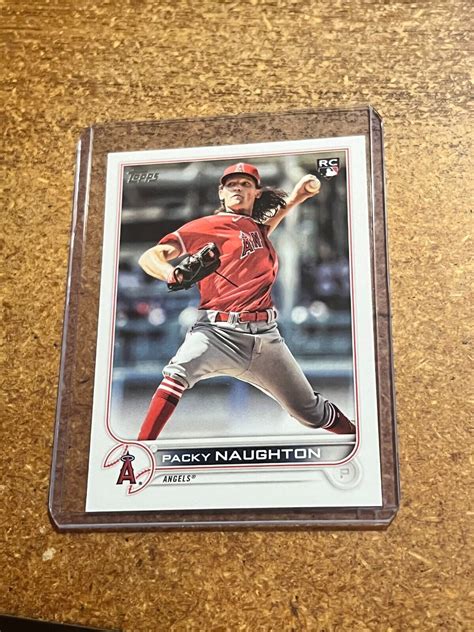 Topps Baseball Packy Naughton Rc Ebay