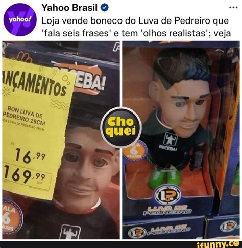 Yahoo Brasil Loja Vende Boneco Do Luva De Pedreiro Que Fala Seis