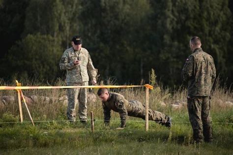 Podlascy Terytorialsi Na Zawodach OT Na Litwie