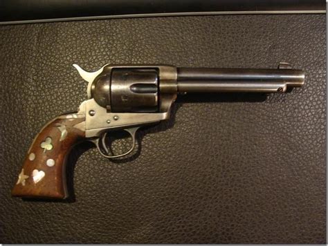 1873 Colt Single Action Army 45 Caliber Revolver U S Martially Marked Roy Rogers Personal Gun