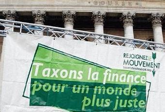 La Taxe Sur Les Transactions Financi Res Est Indispensable Pour Le