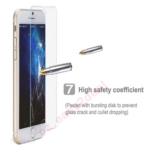 Scratch Resist Tempered Glass Screen Protector Film Guard For Iphone 5 6 6 Plus Ebay