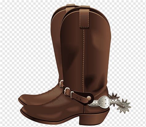 Bota de botas botas marrones marrón pintado vaquero png PNGWing