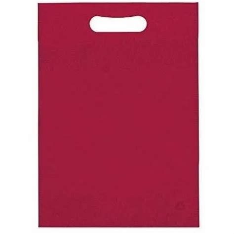 Maroon Non Woven D Cut Bag Capacity Upto Kg At Rs Kg In