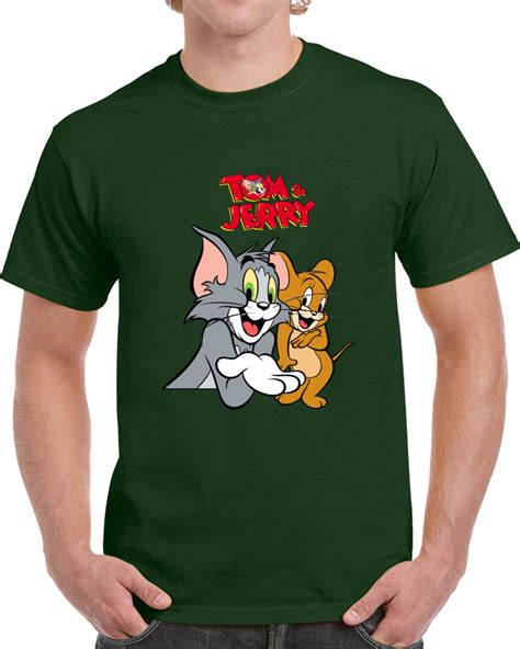 Tom & Jerry T Shirt | Shirts, T shirt, Personalized t shirts