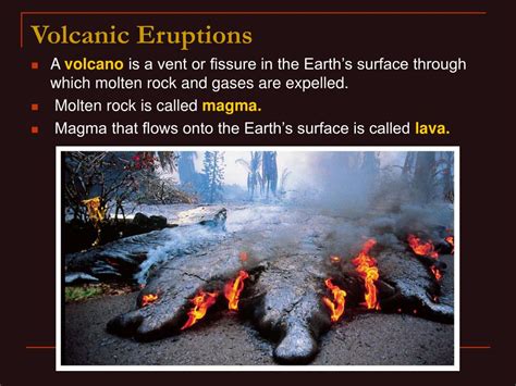 Ppt Chapter 9 Volcanoes Powerpoint Presentation Free Download Id 82326