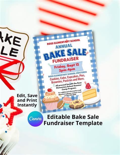 Bake Sale Poster Template