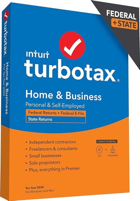 Old Version Turbotax Home And Business Desktop 2020 Tax