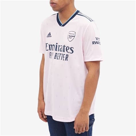 Adidas Arsenal Fc Rd Authentic Jersey Clear Pink End Us