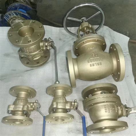 Bronze C Api Ball Valve Flanged Connection Full Bore High