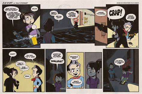 Jl8 A Webcomic Jl8 231 By Yale Stewart Based On Characters In Dc