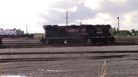 Conrail Shared Assets Operations At Pavonia NJ With NS And CSX Engine