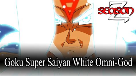 Goku Super Saiyan White Omni God Transformation Fan Animation Youtube