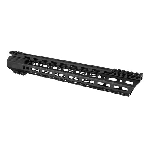 Ar 10 Lr 308 Handguard Ultra Light And Slim With Barrel Nut 15 Inch Ohhunt