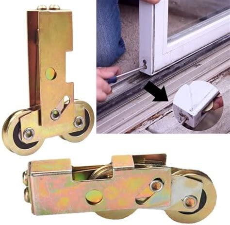 Amazon 2 Pack Sliding Patio Door 1 1 4 Inch Tandem Roller Assembly