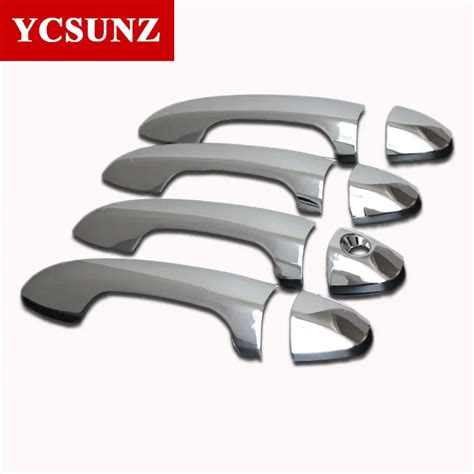 For Toyota Hilux Accessories Abs Chrome Door Handle Cover For