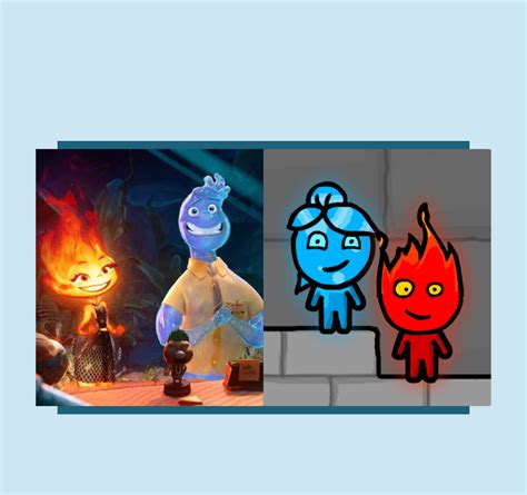 Disney-Pixar’s Elemental reminds fans of Fireboy and Watergirl