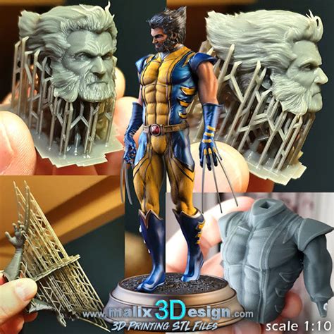 Wolverine Action Figure Collectibles High Details - Etsy