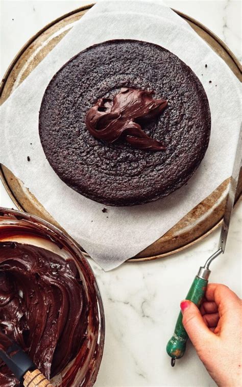 Chocolate Truffle Layer Cake Simple Bites