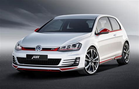 Volkswagen Cars News ABT Tuned Mk7 VW Golf GTI