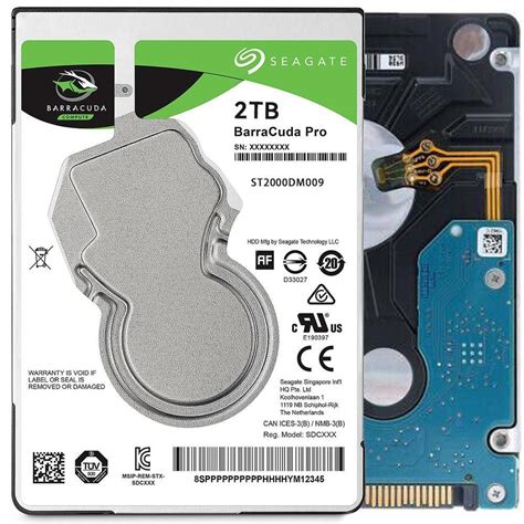 Seagate BarraCuda Pro 2TB 3.5" 128MB ST2000DM009 HDD Hard Disk Drive