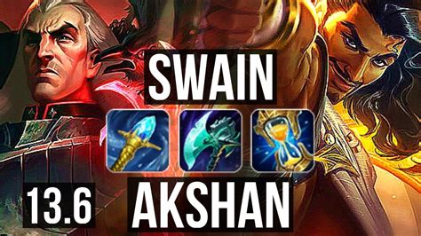 Swain Vs Akshan Mid M Mastery Legendary Games