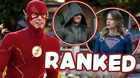 Ranking Every Arrowverse Shows Final Season From Best To Worst Arrow The Flash And More